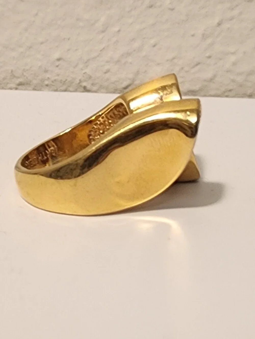 18kt HGE Cluster Ring